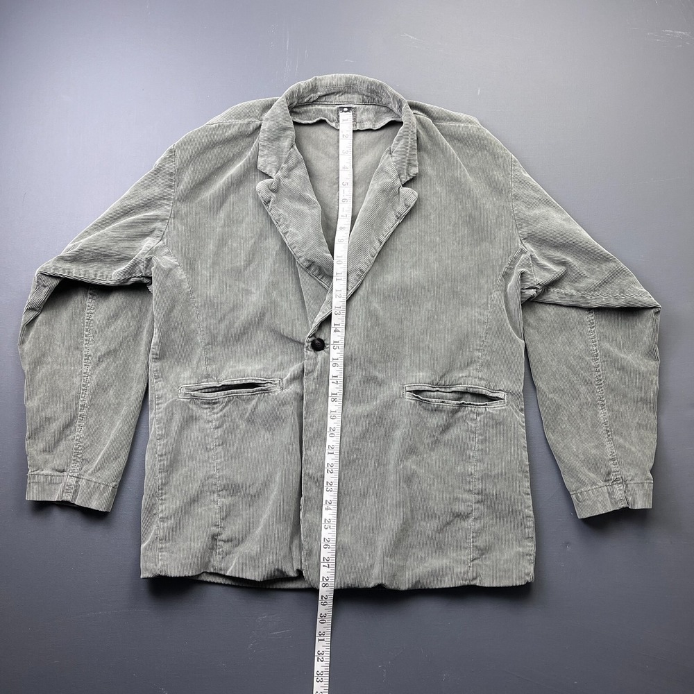 NSF Corduroy Blazer Jacket Women's Small Gray Relaxed Classic Western Casual Y2K - Picture 6 of 14
